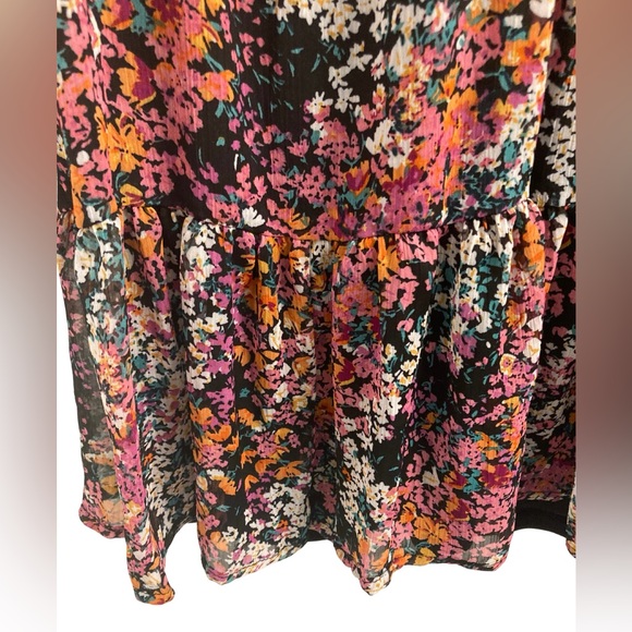 Vince Camuto Floral Babydoll Dress Size XS - Picture 12 of 15